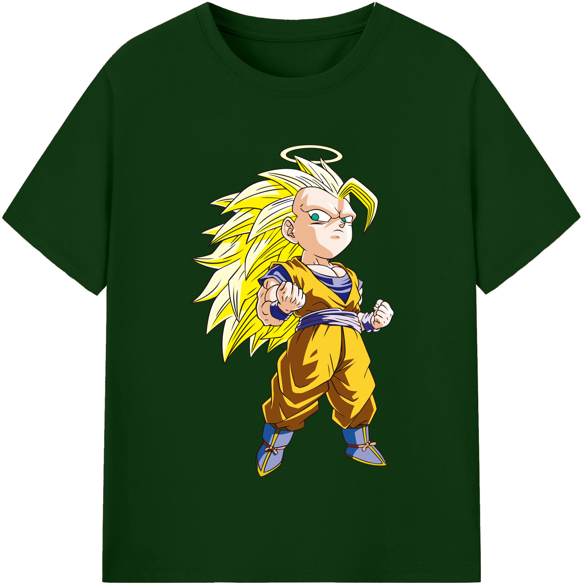 （画像用） ドラゴンボール 孫悟空（そん ごくう）Son Goku カカロット DRAGON BALL Kakarotto 綿100％半袖Tシャツ（フロントプリント）